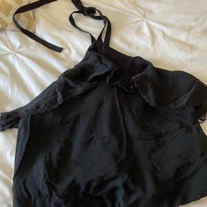 Alice & Olivia black halter